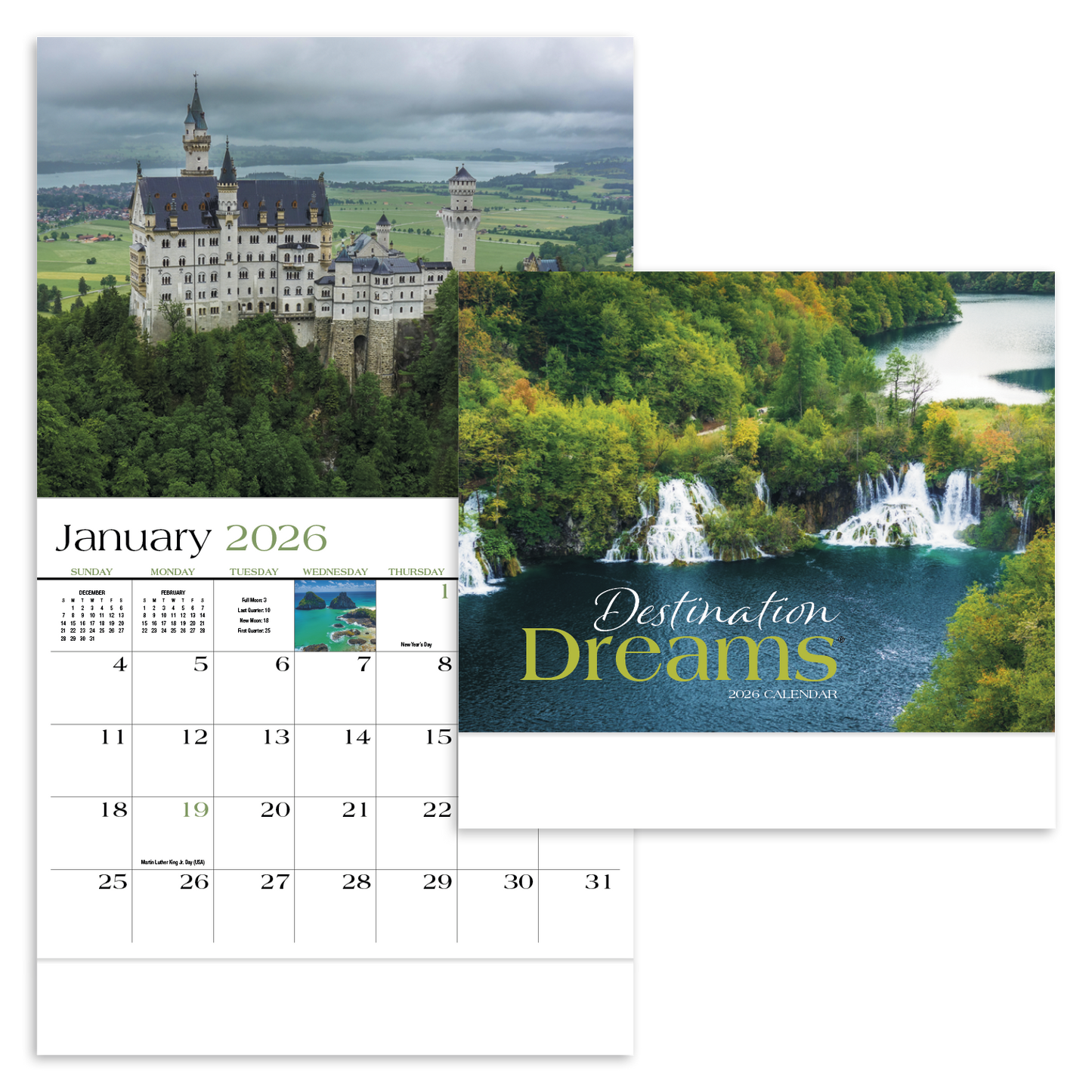 HotLine Products Destination Dreams Appointment Calendar Stapled-804