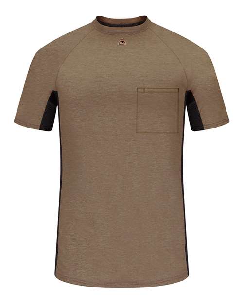 Men's FR Two-Tone Base Layer with Concealed Chest Pocket- EXCEL FR