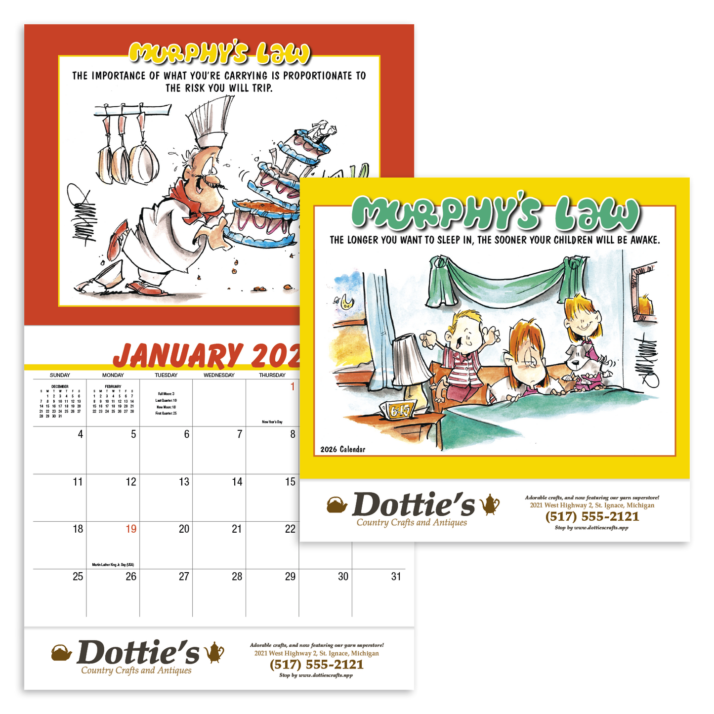 HotLine Products Murphys Law Appointment Calendar Stapled-807