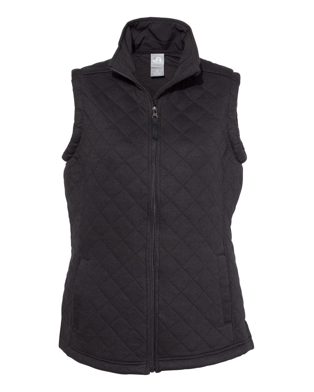 J. America Women’s Quilted Full-Zip Vest - 8892