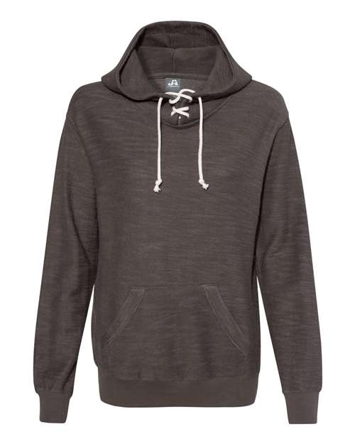 Women’s French Terry Sport Lace Scuba Hooded Sweatshirt