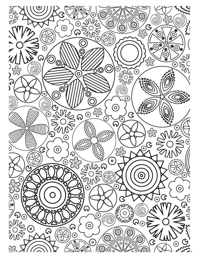 Good Value Adult Coloring Book Planner-8200