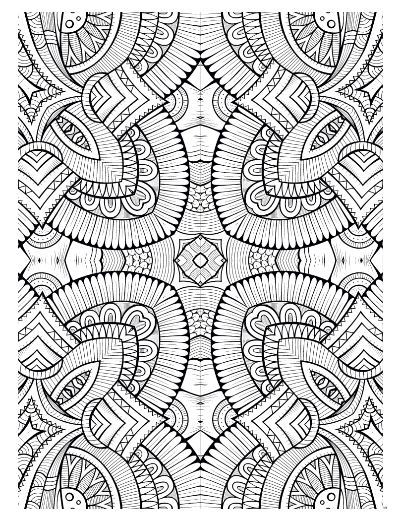 Good Value Adult Coloring Book Planner-8200