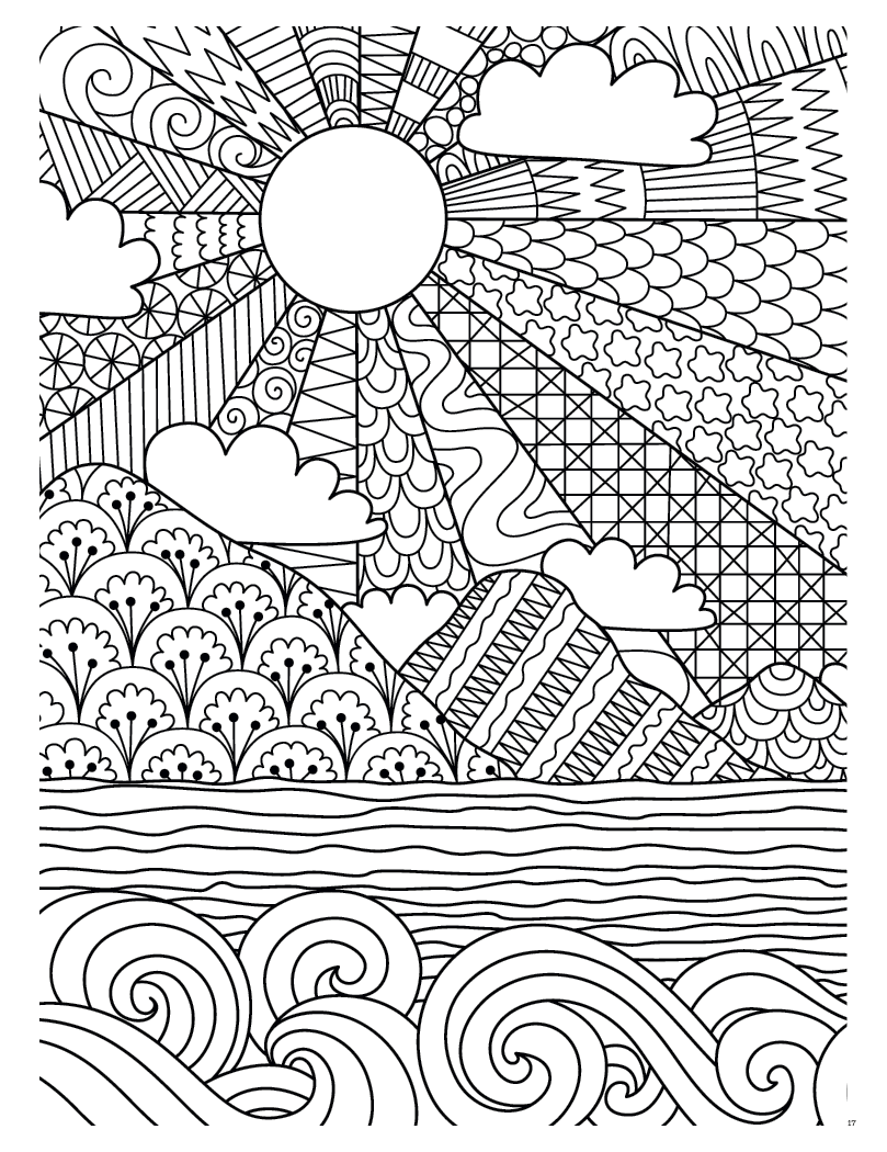 Good Value Adult Coloring Book Planner-8200
