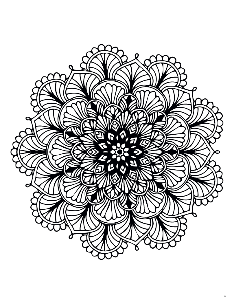 Good Value Adult Coloring Book Planner-8200