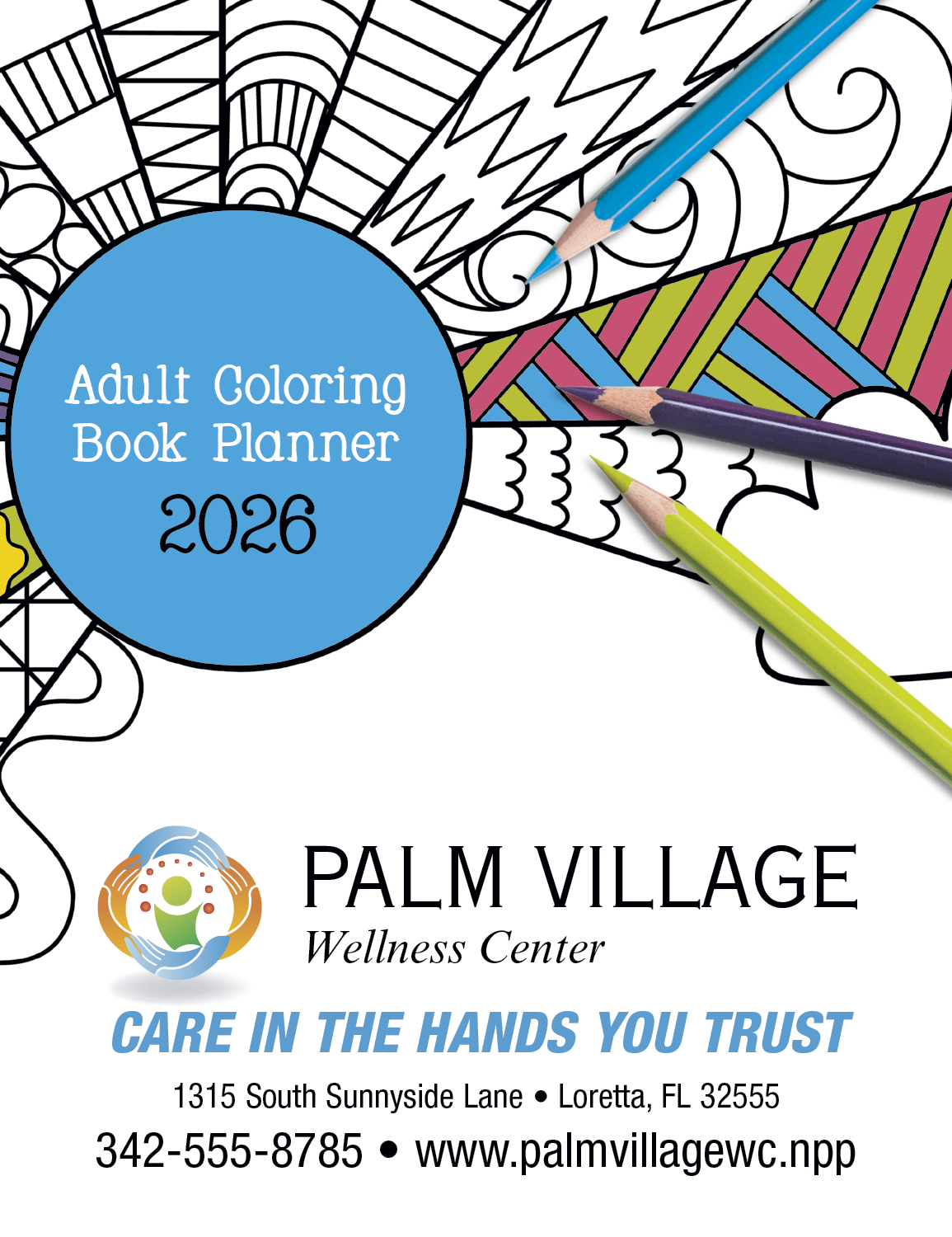 Good Value Adult Coloring Book Planner-8200