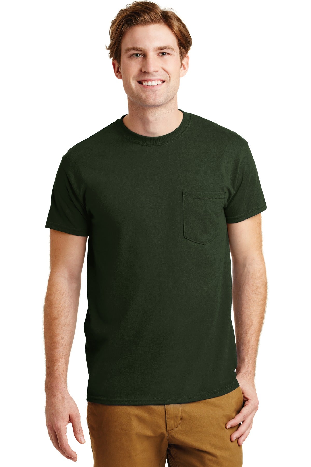 Gildan? - DryBlend? 50 Cotton/50 Poly Pocket T-Shirt. 8