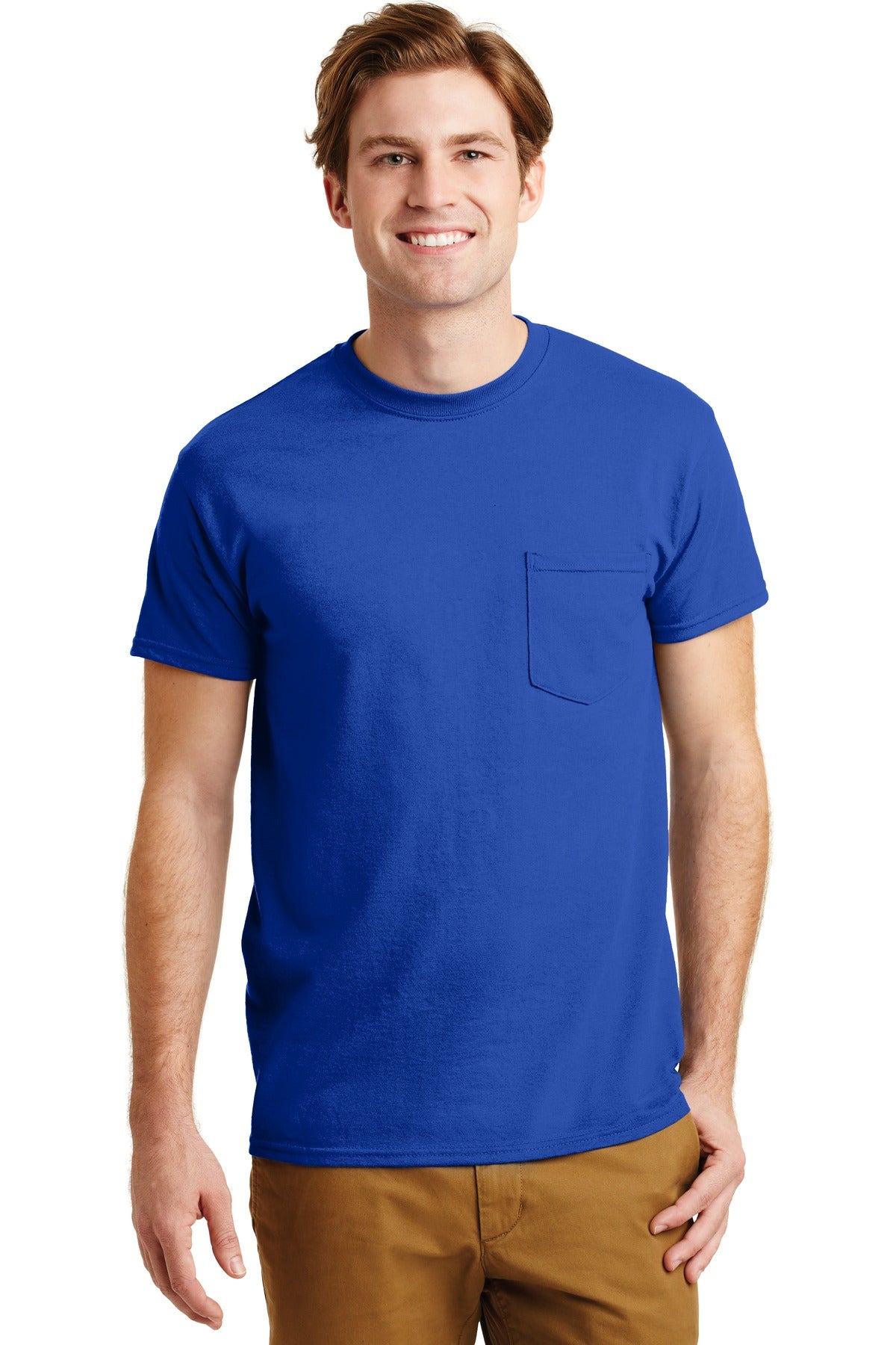 Gildan? - DryBlend? 50 Cotton/50 Poly Pocket T-Shirt. 8