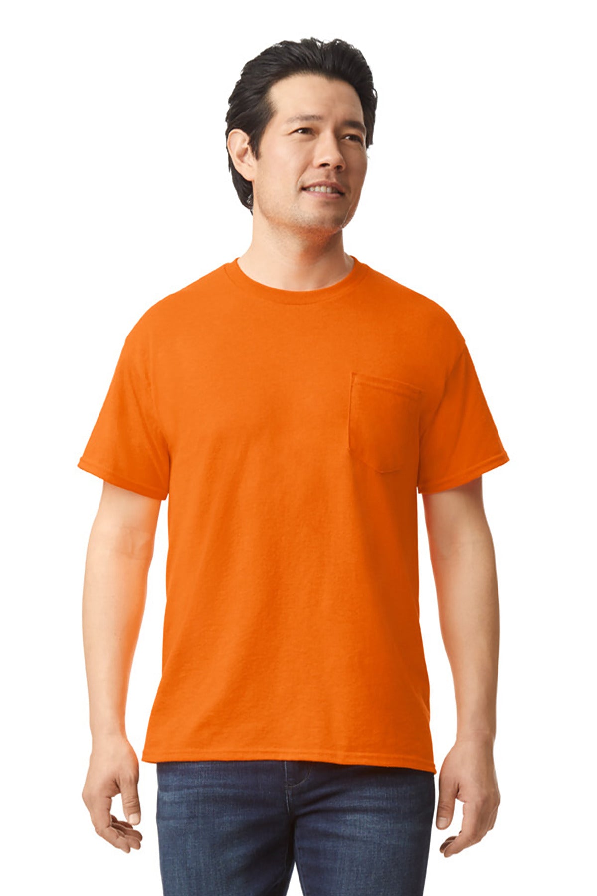 Gildan? - DryBlend? 50 Cotton/50 Poly Pocket T-Shirt. 8