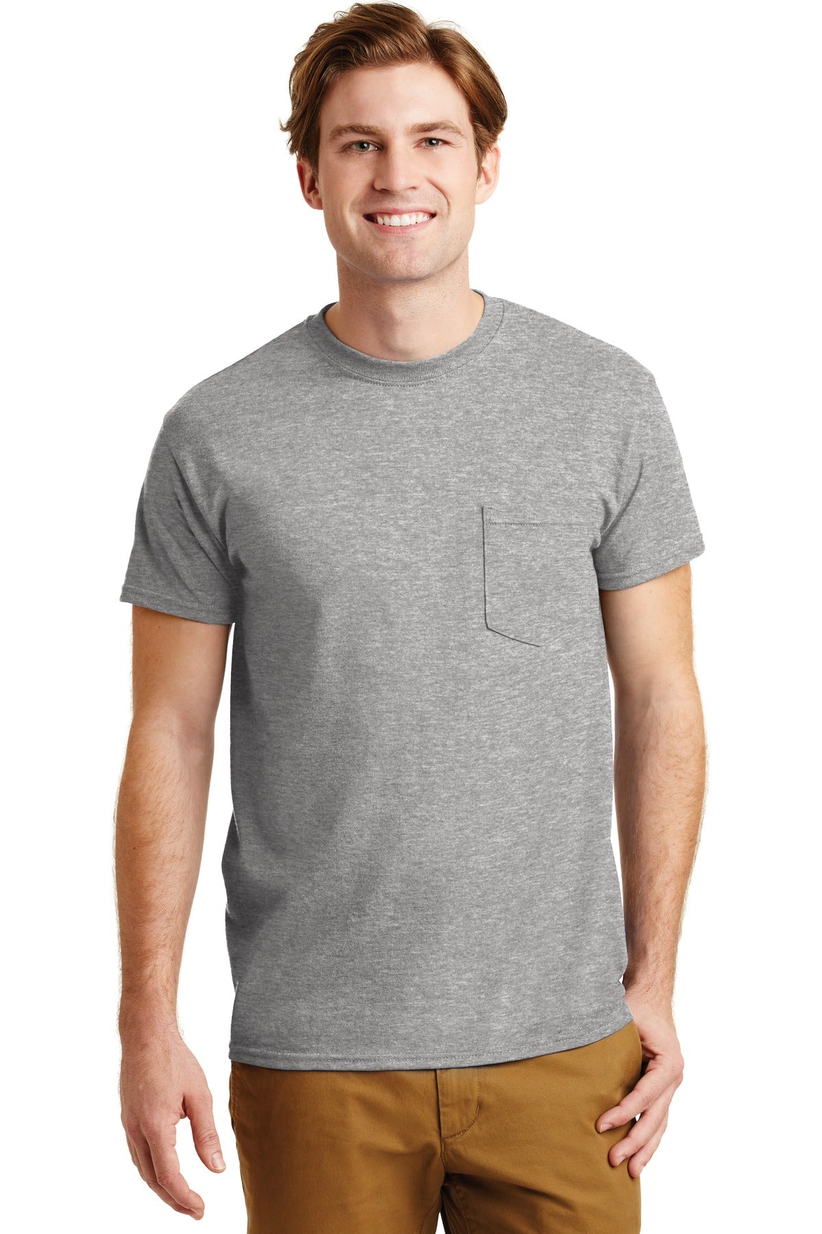 Gildan? - DryBlend? 50 Cotton/50 Poly Pocket T-Shirt. 8