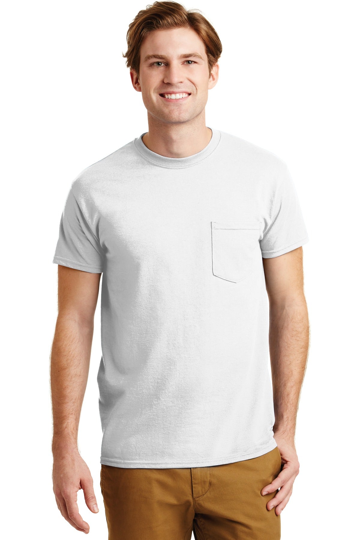 Gildan? - DryBlend? 50 Cotton/50 Poly Pocket T-Shirt. 8
