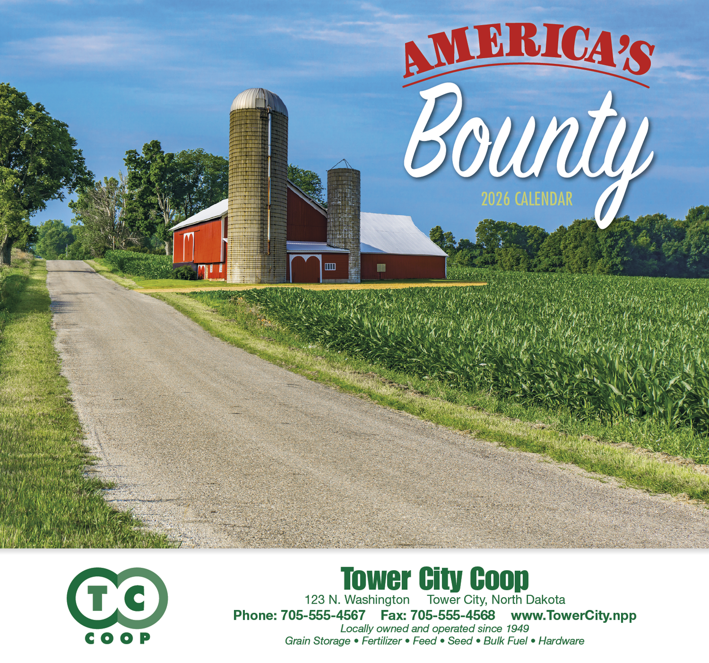 HotLine Products Americas Bounty Appointment Calendar Stapled-831
