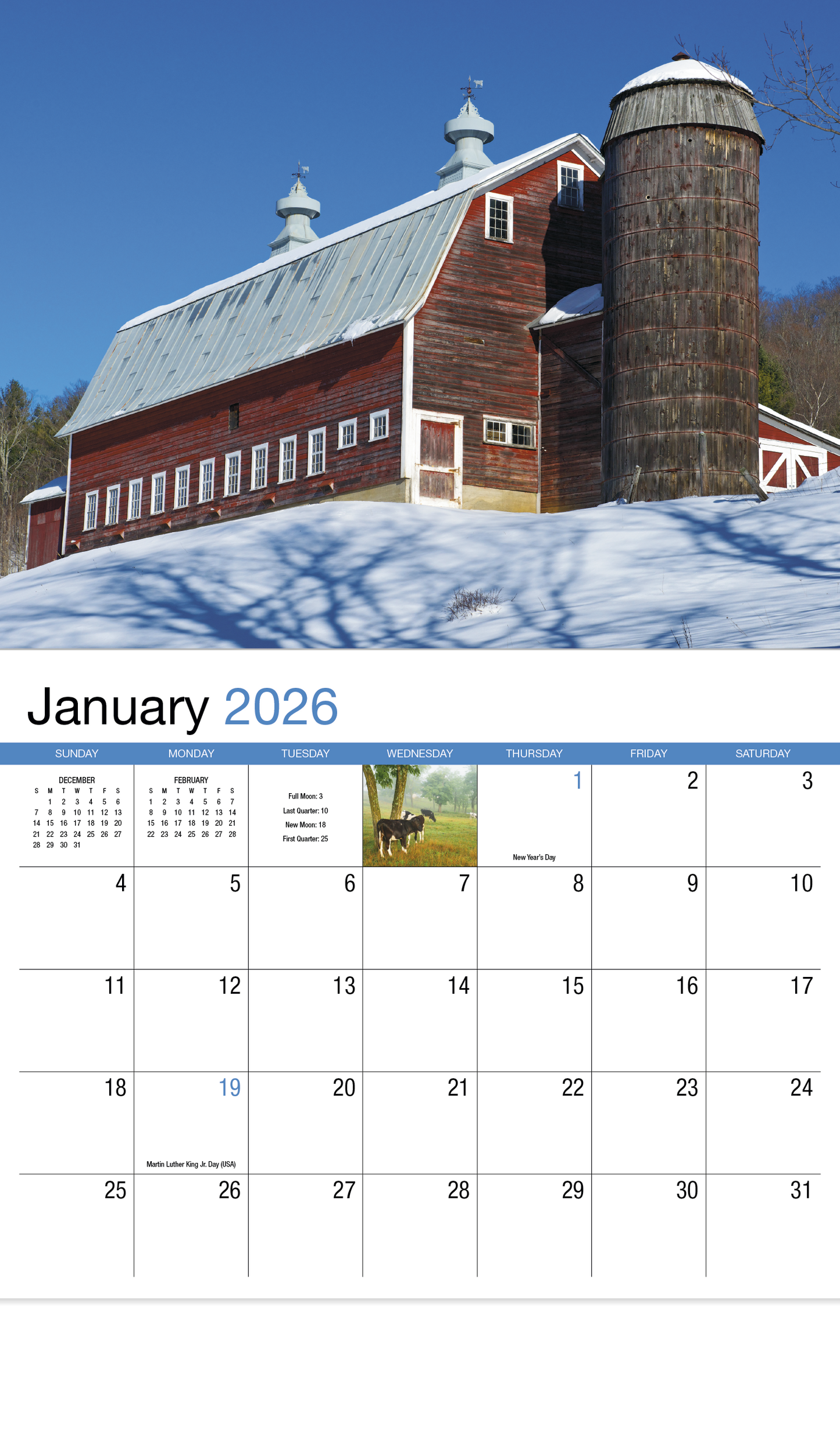 HotLine Products Americas Bounty Appointment Calendar Stapled-831