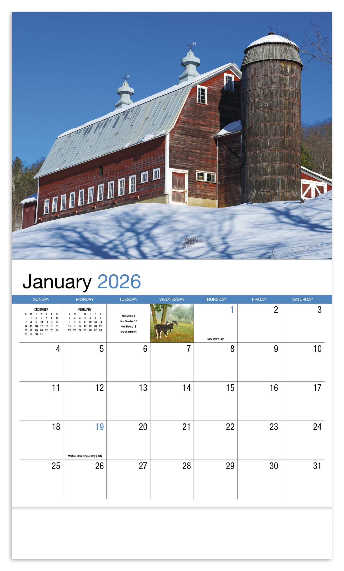 HotLine Products Americas Bounty Appointment Calendar Stapled-831