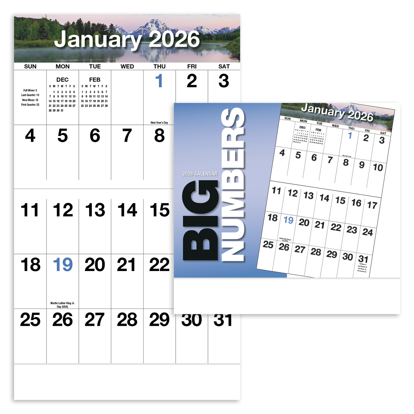 HotLine Products Big Numbers Appointment Calendar Stapled-841