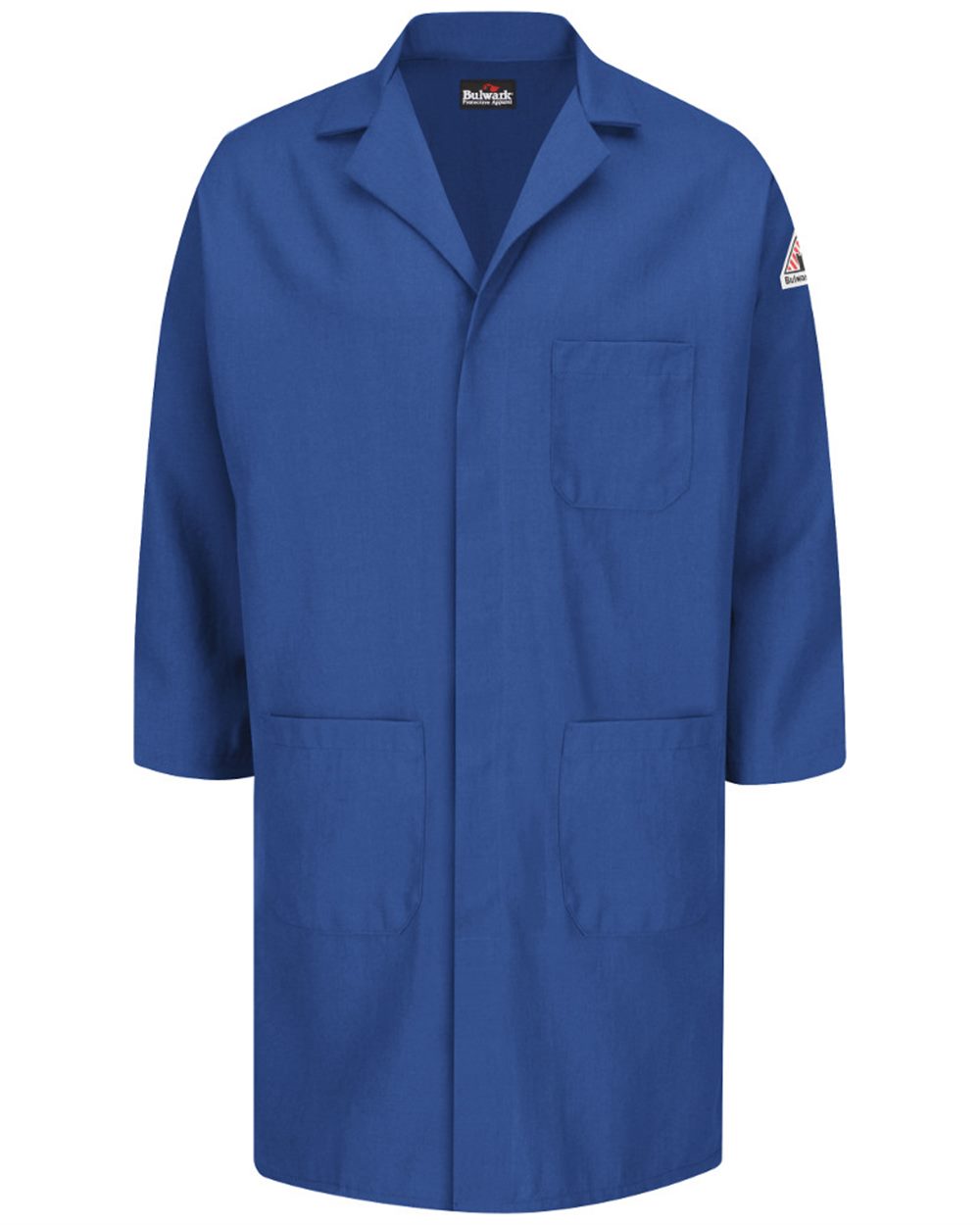 Bulwark Concealed Snap Front Lab Coat - Nomex® IIIA - 6 oz. - KNL6