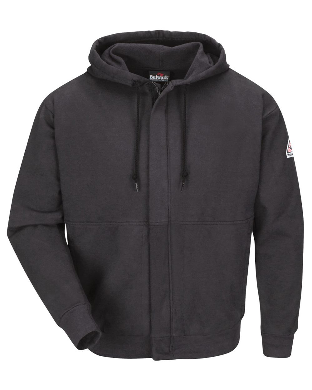 Bulwark Zip-Front Hooded Sweatshirt - Tall Sizes - SEH4T