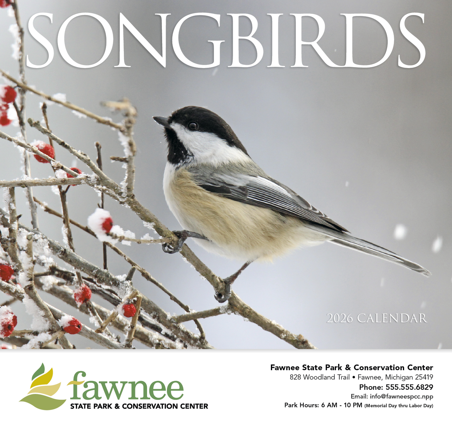 HotLine Products Songbirds Appointment Calendar Stapled-875