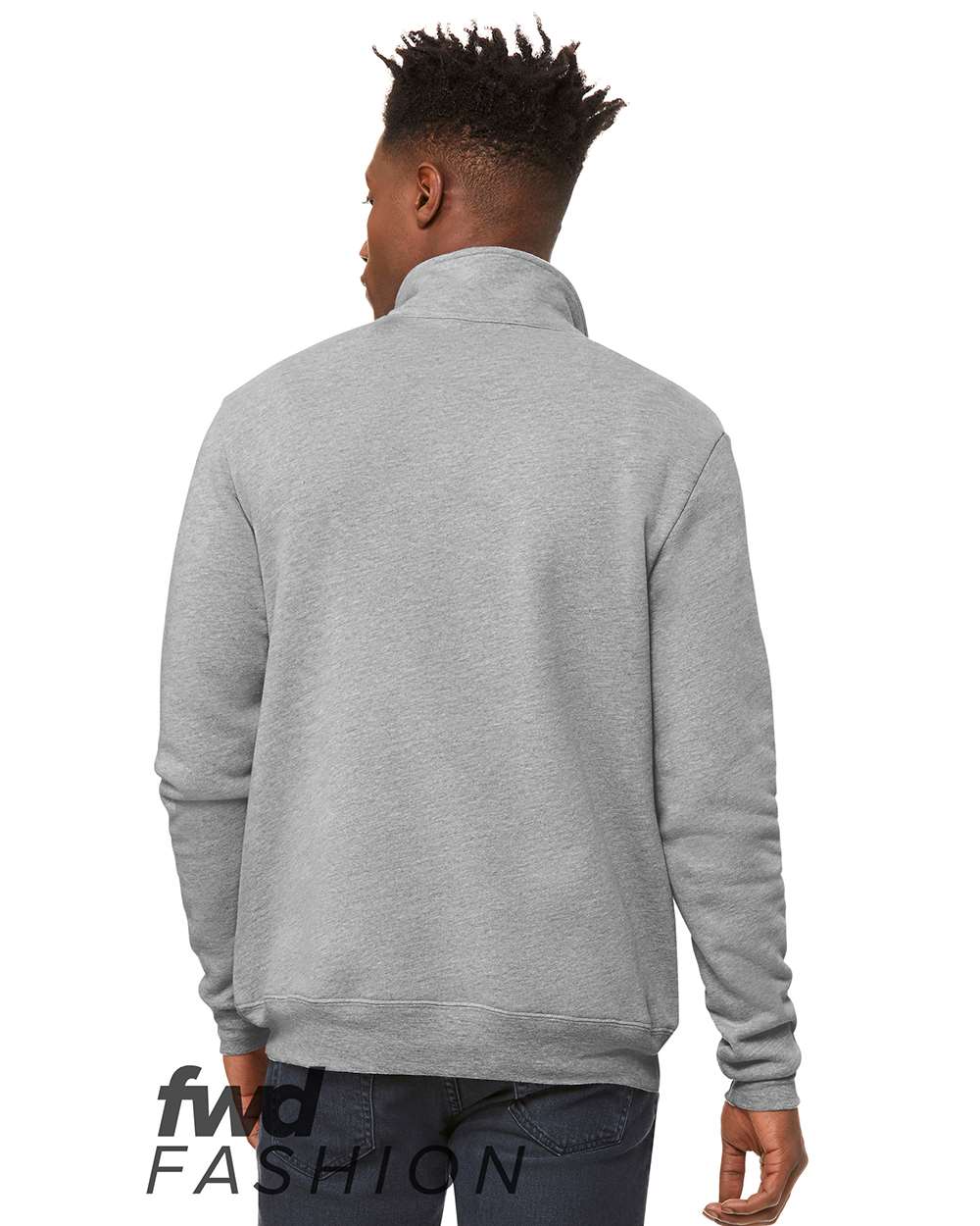 BELLA + CANVAS FWD Fashion Quarter-Zip Pullover Fleece - 3740