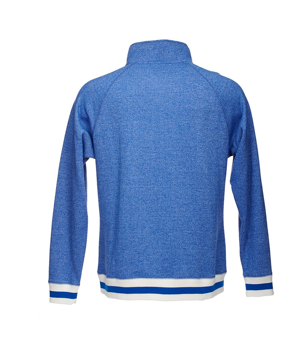 J. America Peppered Fleece Quarter-Zip Sweatshirt - 8703