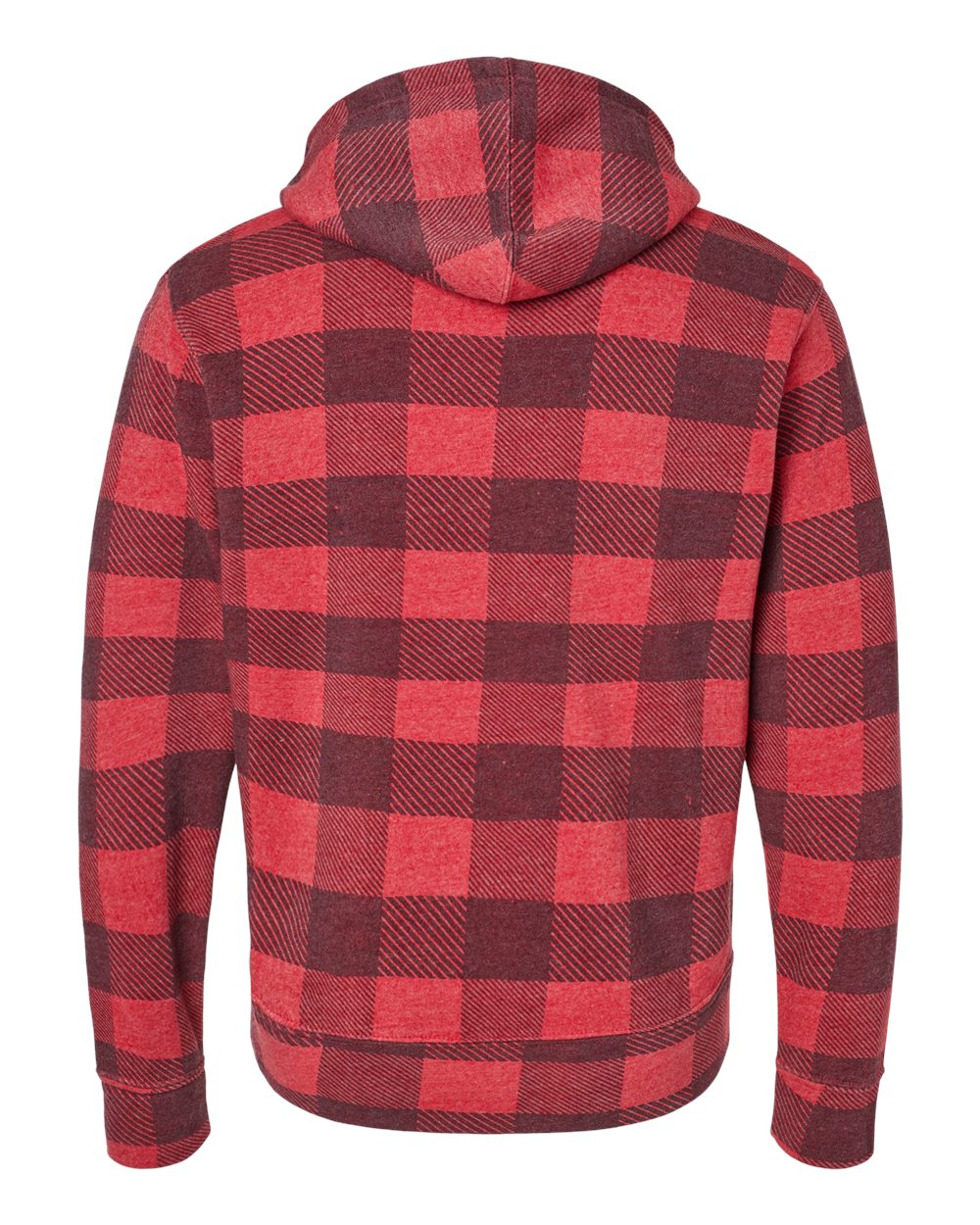 J. America Triblend Fleece Hooded Sweatshirt - 8871