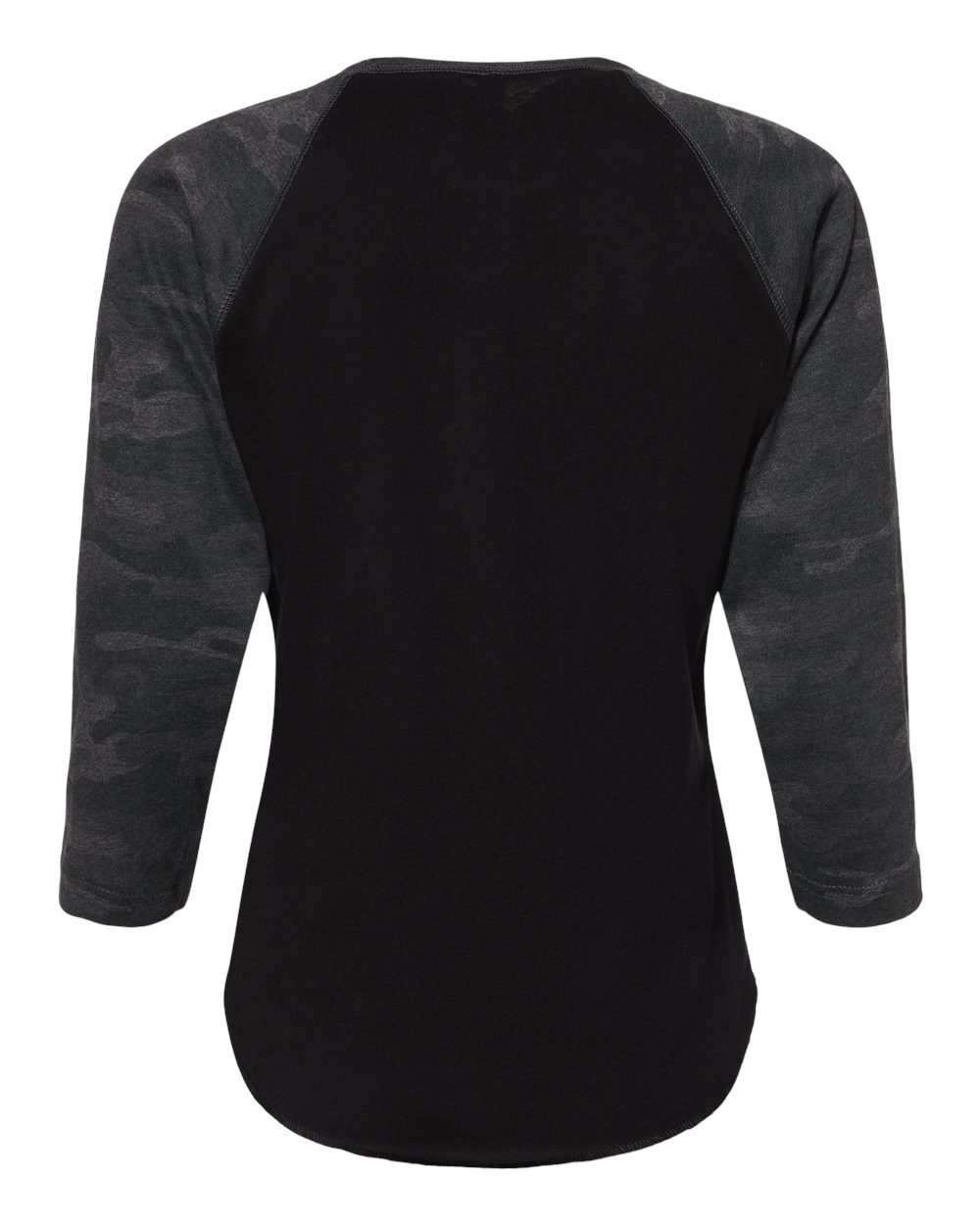 LAT Women's Baseball Fine Jersey Three-Quarter Sleeve Tee - 3530