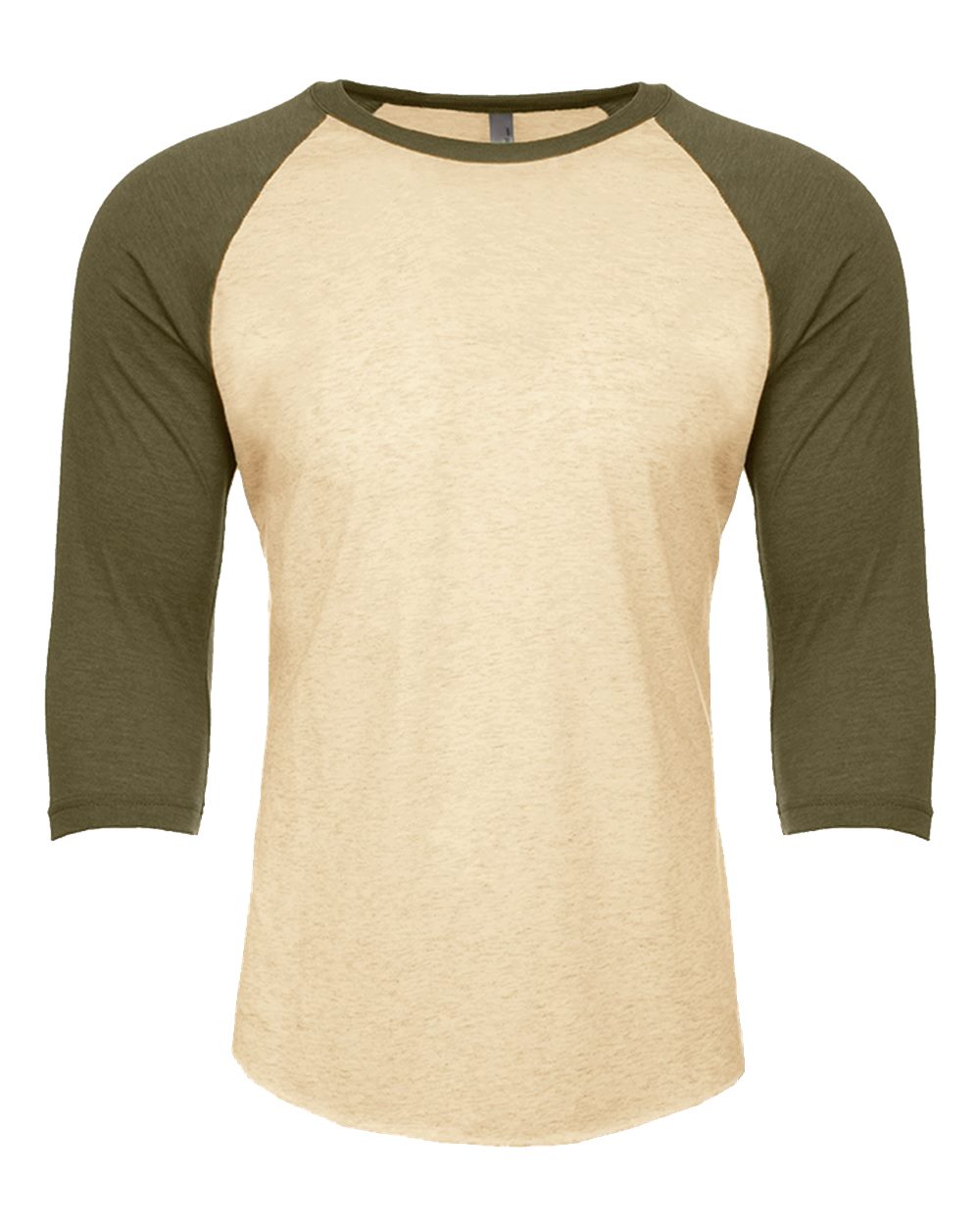 Next Level CVC Three-Quarter Sleeve Raglan T-Shirt - 6251
