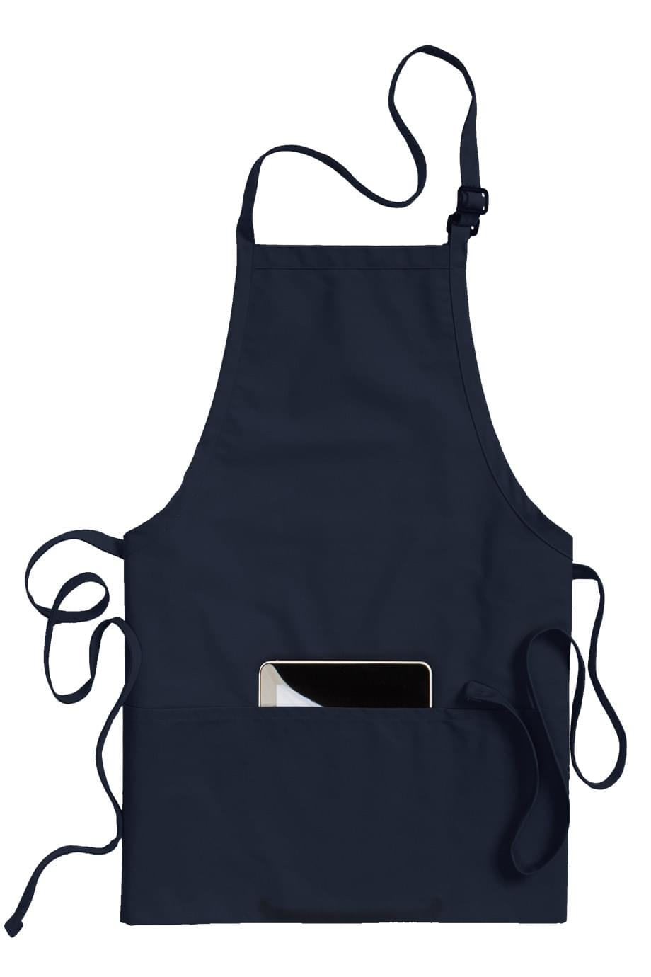 3-Pocket Bib Apron - 9002