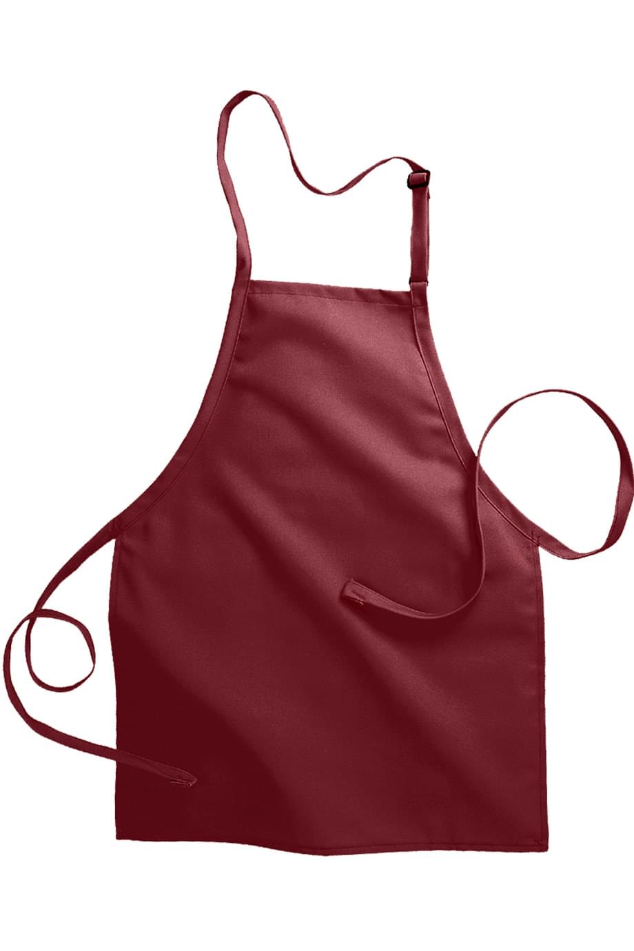 No-Pocket Bib Apron - 9004