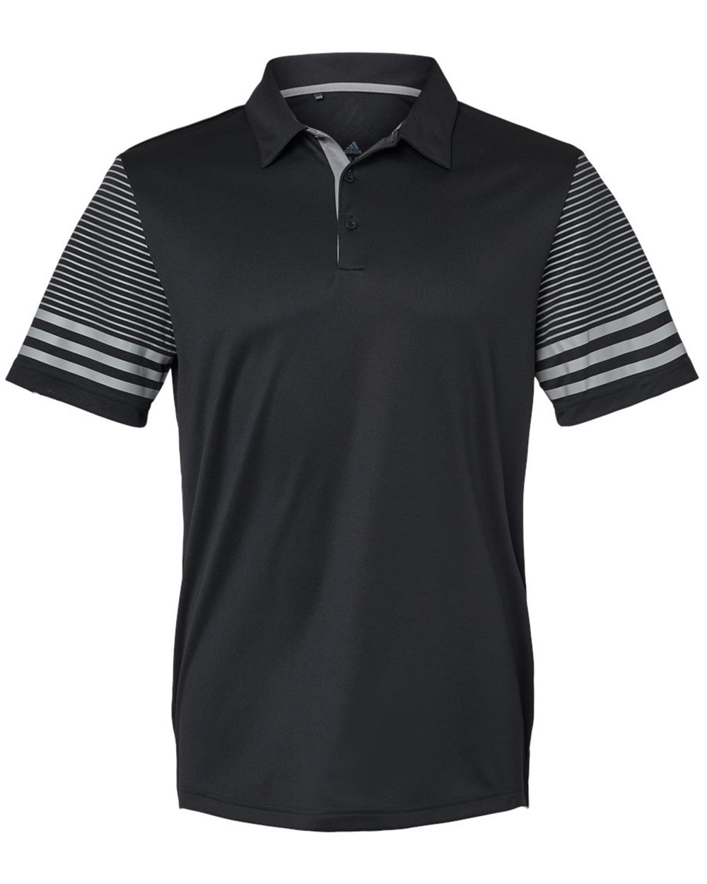 Adidas Striped Sleeve Polo - A490