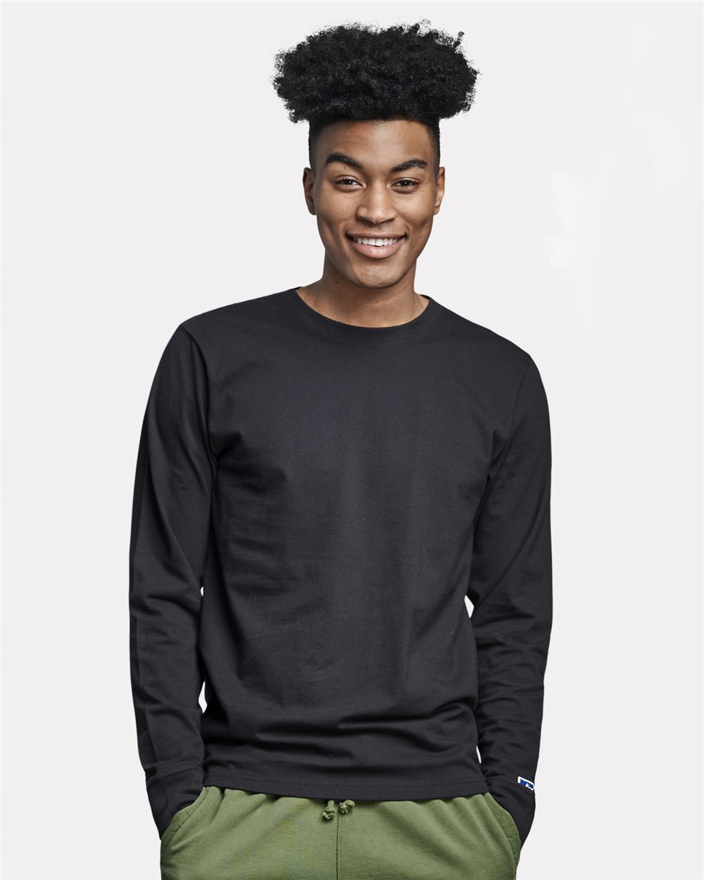 Russell Athletic Combed Ringspun Long Sleeve T-Shirt - 600LRUS