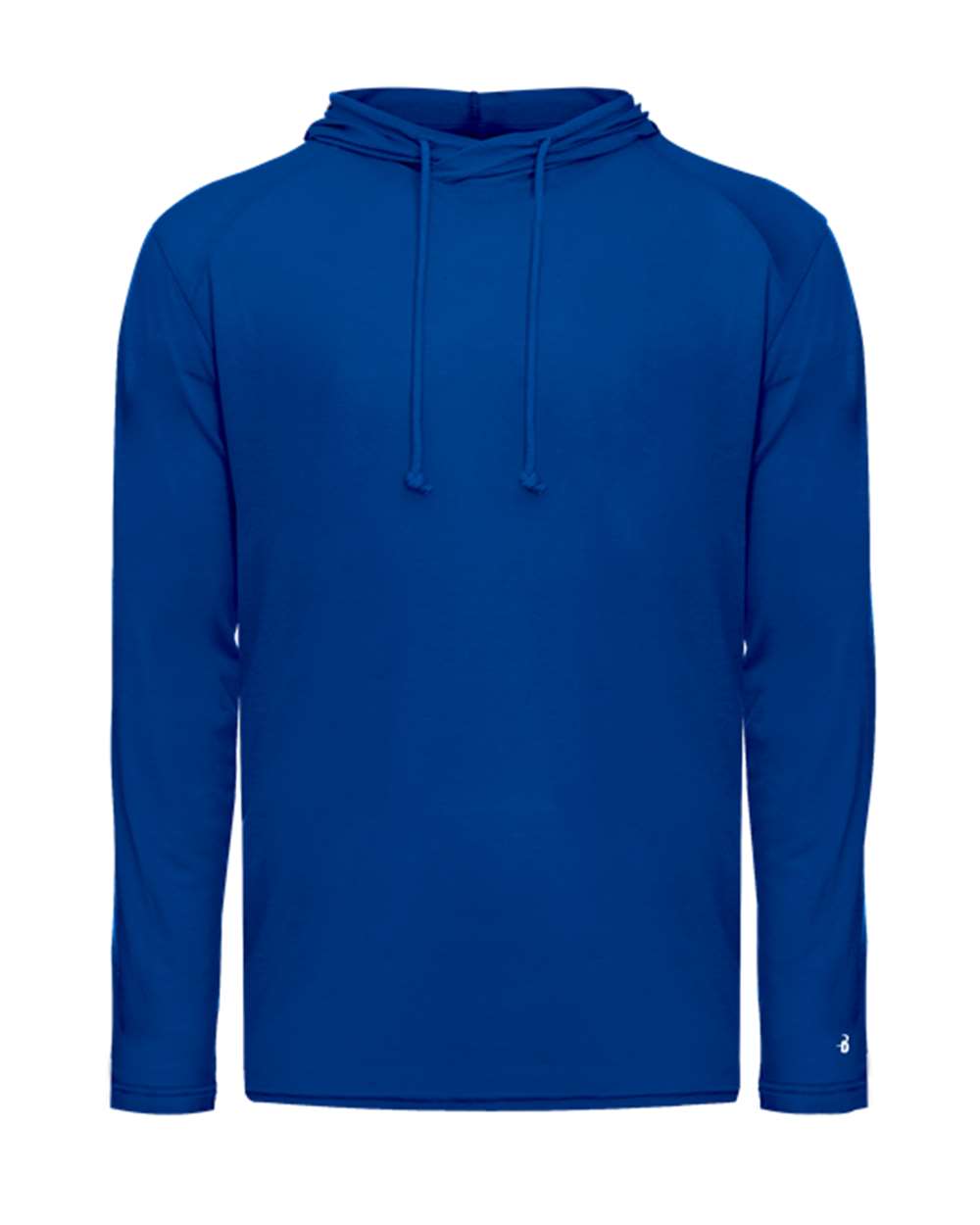 Badger Tri-Blend Surplice Hooded Long Sleeve T-Shirt - 4905