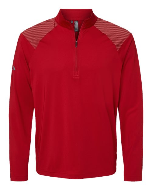 Men's Ultimate365 Lightweight Shoulder Stripe Quarter-Zip Pullover