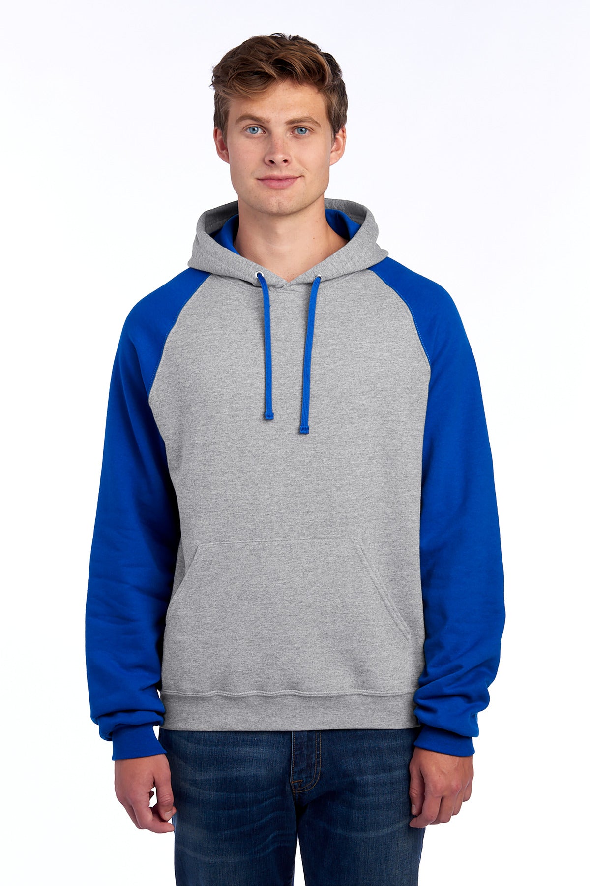 Jerzees? Unisex NuBlend? Colorblock Raglan Hoodie Sweat