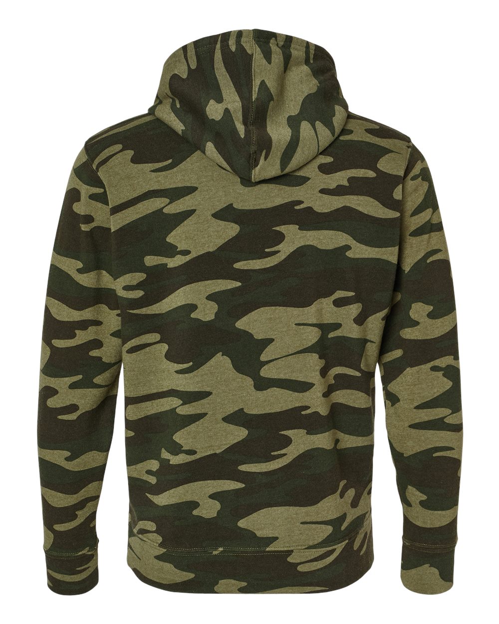J. America Triblend Fleece Hooded Sweatshirt - 8871