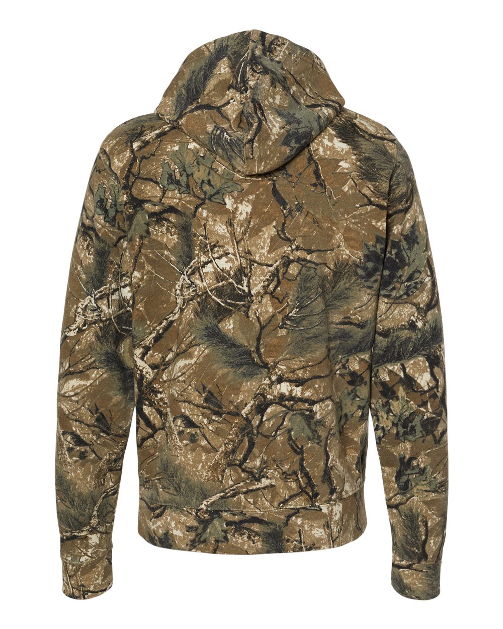 J. America Triblend Fleece Hooded Sweatshirt - 8871