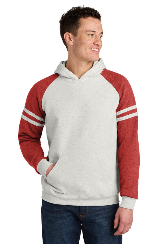 Jerzees® Unisex NuBlend® Varsity Colorblock Hooded Sweatshirt