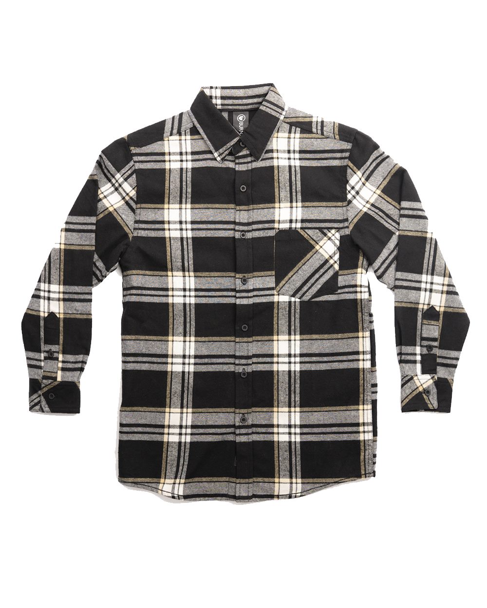Burnside Youth Open Pocket Long Sleeve Flannel Shirt - 4212