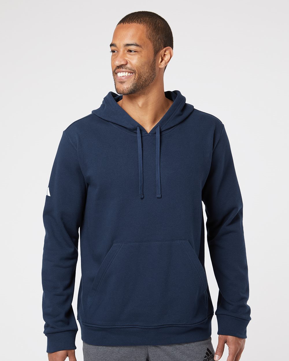 Adidas Fleece Hooded Sweatshirt - A432