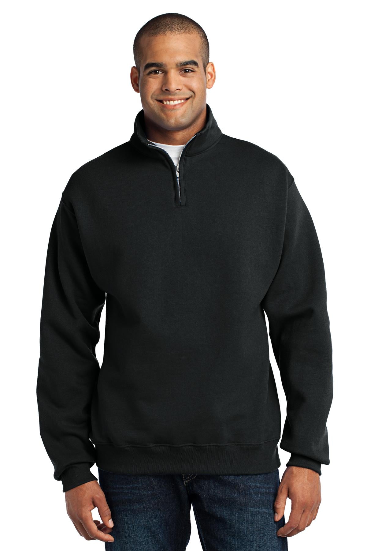 Jerzees? - NuBlend? 1/4-Zip Cadet Collar Sweatshirt. 99