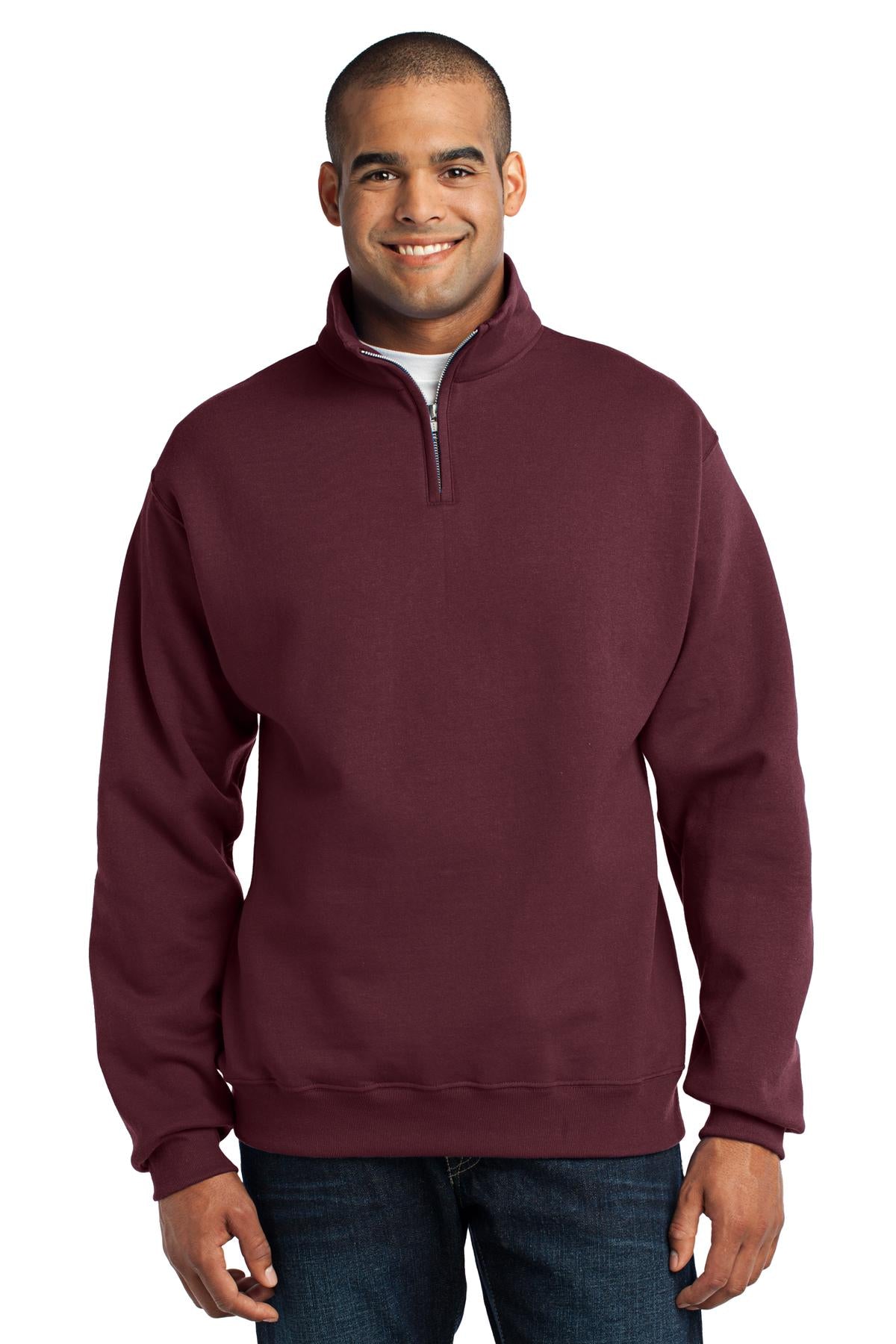 Jerzees? - NuBlend? 1/4-Zip Cadet Collar Sweatshirt. 99