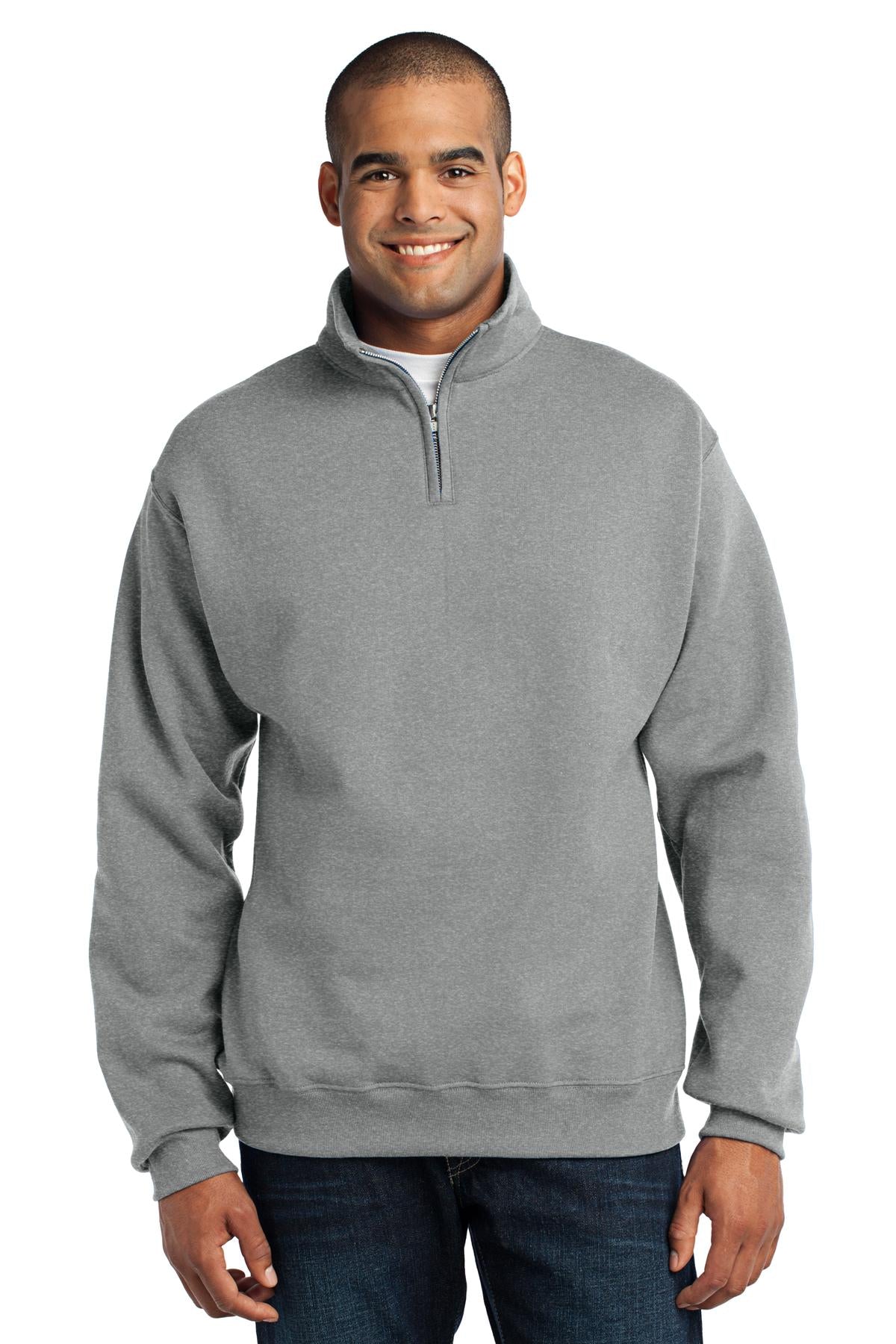 Jerzees? - NuBlend? 1/4-Zip Cadet Collar Sweatshirt. 99