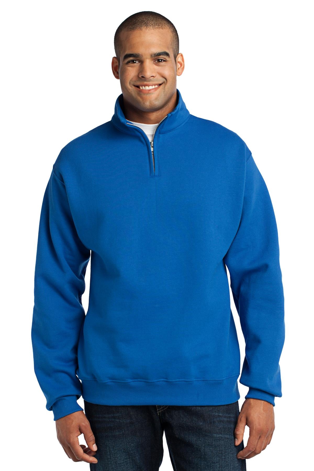 Jerzees? - NuBlend? 1/4-Zip Cadet Collar Sweatshirt. 99