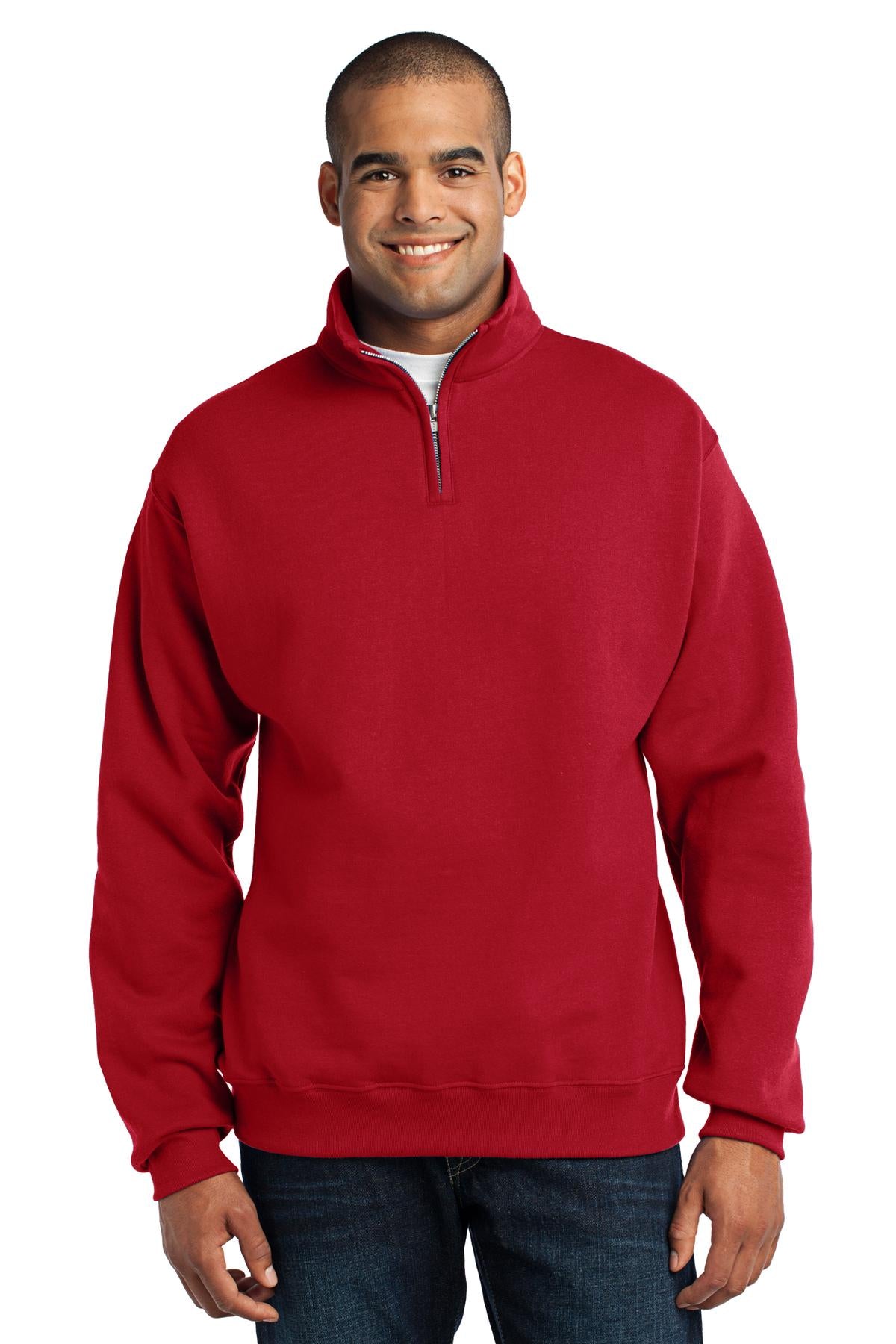 Jerzees? - NuBlend? 1/4-Zip Cadet Collar Sweatshirt. 99