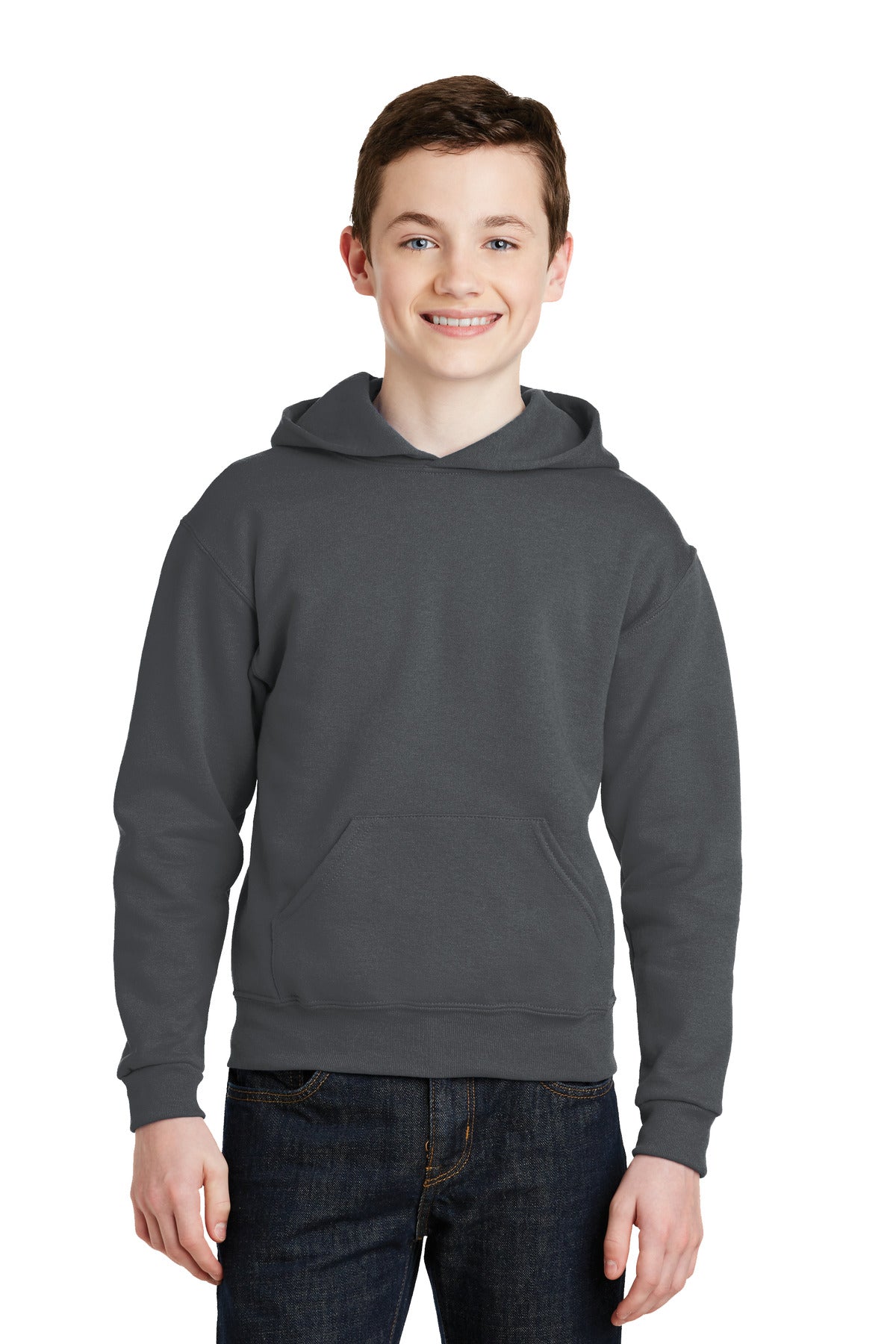Jerzees? - Youth NuBlend? Pullover Hooded Sweatshirt.
