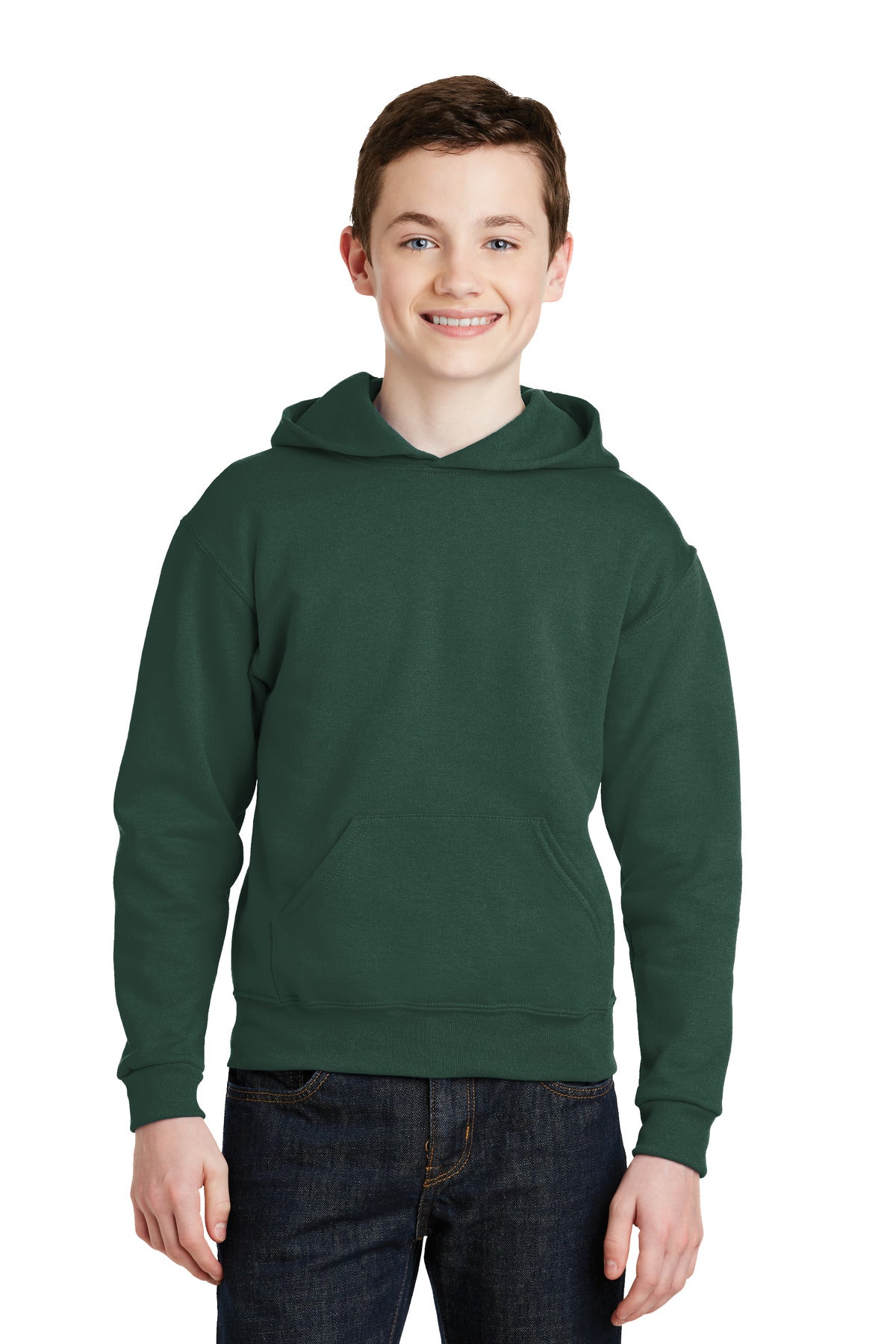 Jerzees? - Youth NuBlend? Pullover Hooded Sweatshirt.
