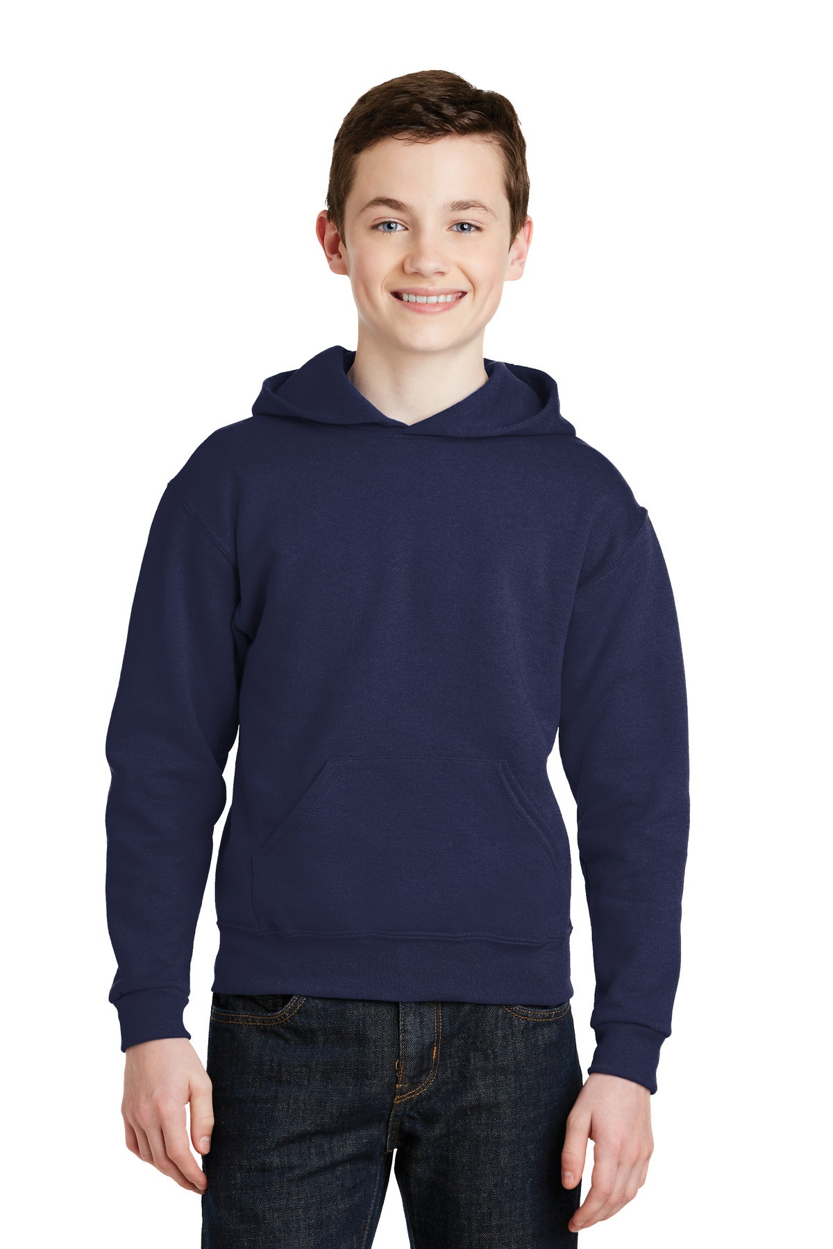 Jerzees? - Youth NuBlend? Pullover Hooded Sweatshirt.