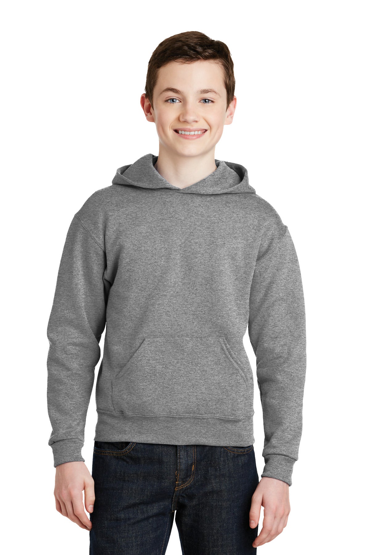 Jerzees? - Youth NuBlend? Pullover Hooded Sweatshirt.