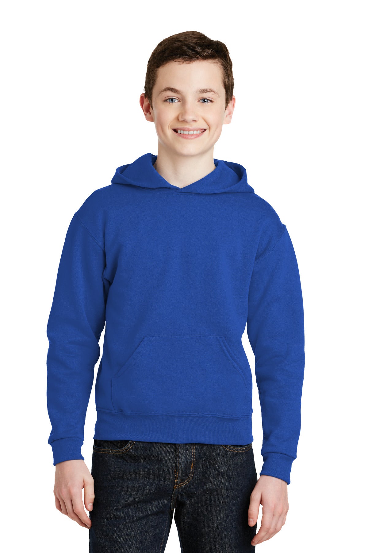 Jerzees? - Youth NuBlend? Pullover Hooded Sweatshirt.