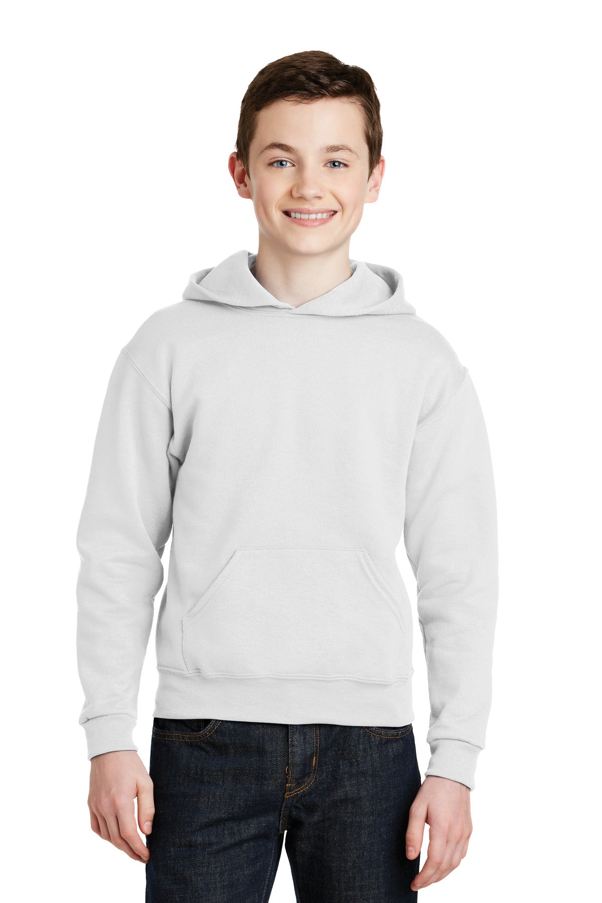Jerzees? - Youth NuBlend? Pullover Hooded Sweatshirt.